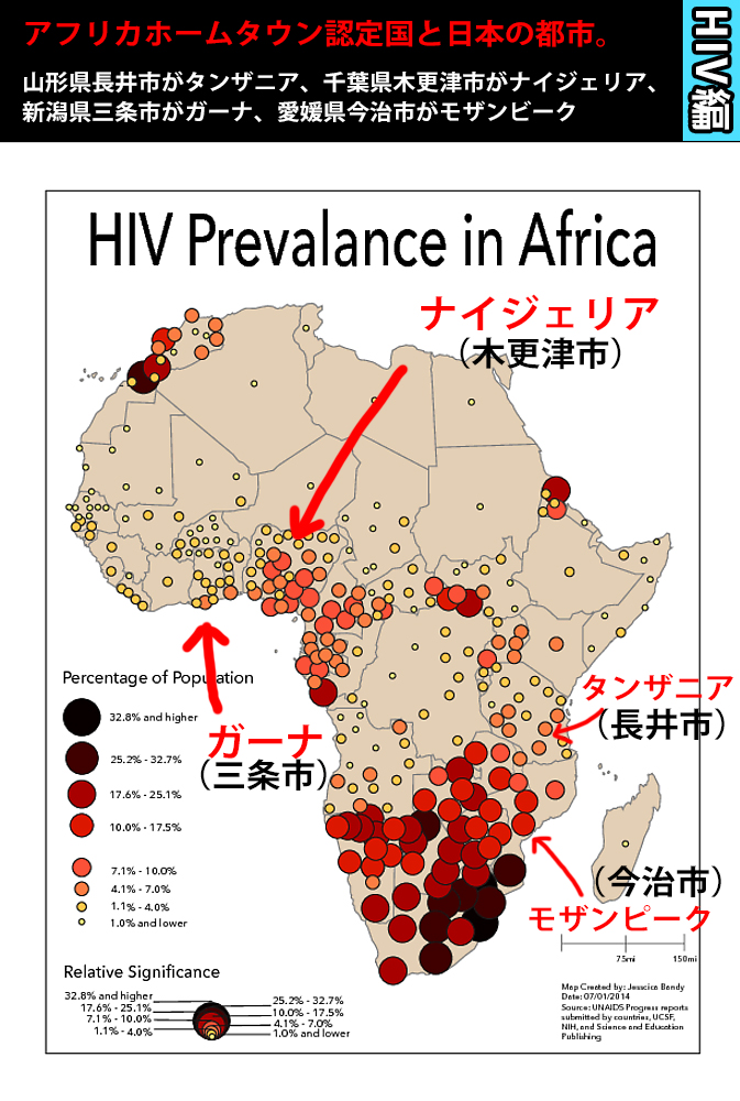 【陰謀】なぜ、（アフリカホームタウン計画は）エボラ発生地周辺と、HIV流行地近辺の国ばかりなのだろうか？