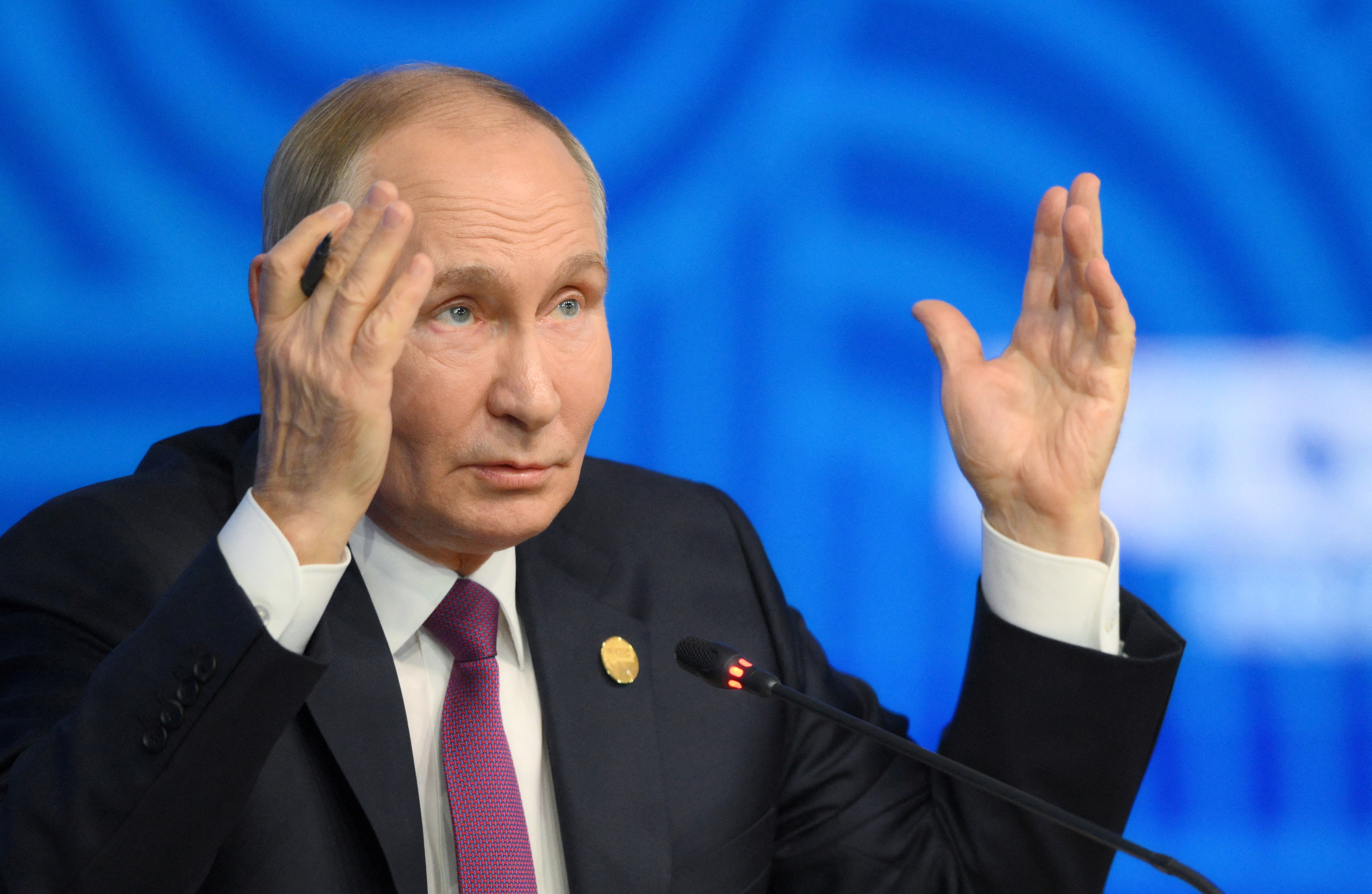 ウクライナ派兵なら「攻撃」　プーチン氏、欧州けん制