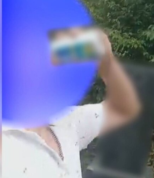 日本の墓地でお供え物の缶チューハイを飲みエアガンを打ち卒塔婆を振り回した外国人