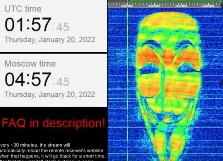 ロシアの謎の短波放送「UVB-76」に人名が現れる
