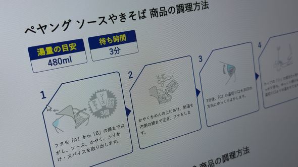 “作り方はQRコードから”のインスタント焼きそばに賛否