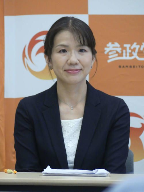 参政党の政調会長補佐に元民党衆院議員の豊田真由子氏が就任
