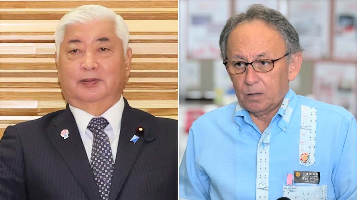 沖縄で相次ぐ自衛隊への妨害、中谷防衛相「大変遺憾」　玉城知事は反論「事が大きくなる」