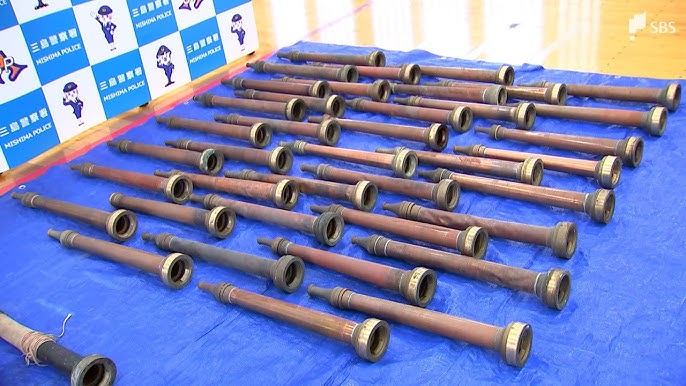 消火栓ホース筒先、盗難相次ぐ静岡…未遂容疑の伊東市５７歳無職男の関係先から４８本押収