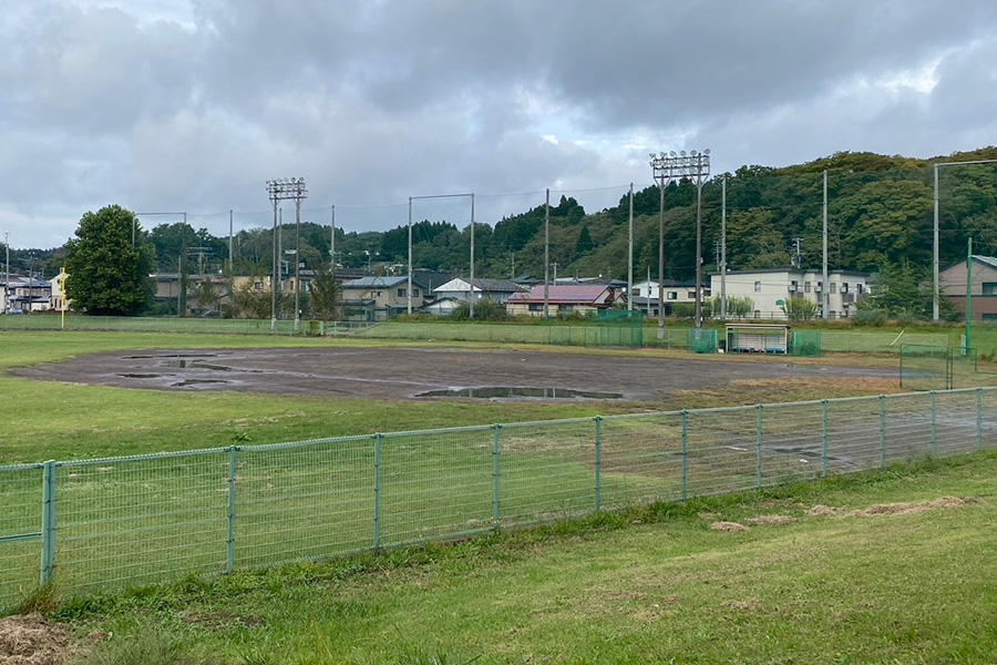 秋田のクマ、好き放題暴れる。秋田大学の球場前に出没人を襲う