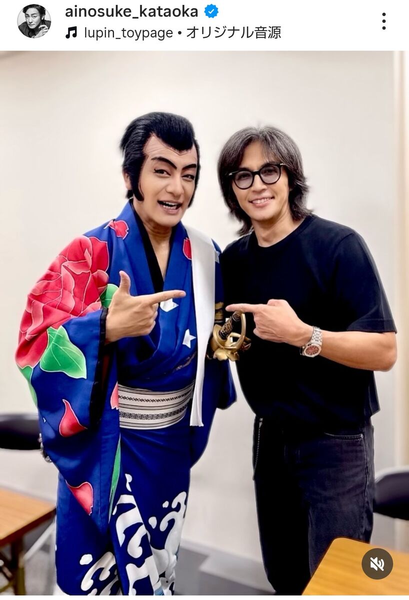 【音楽】Ｂ＇ｚ稲葉浩志の姿にネット衝撃「かっこ良すぎる」「ビジュ…」「夫婦で…」「スゴいツーショット」