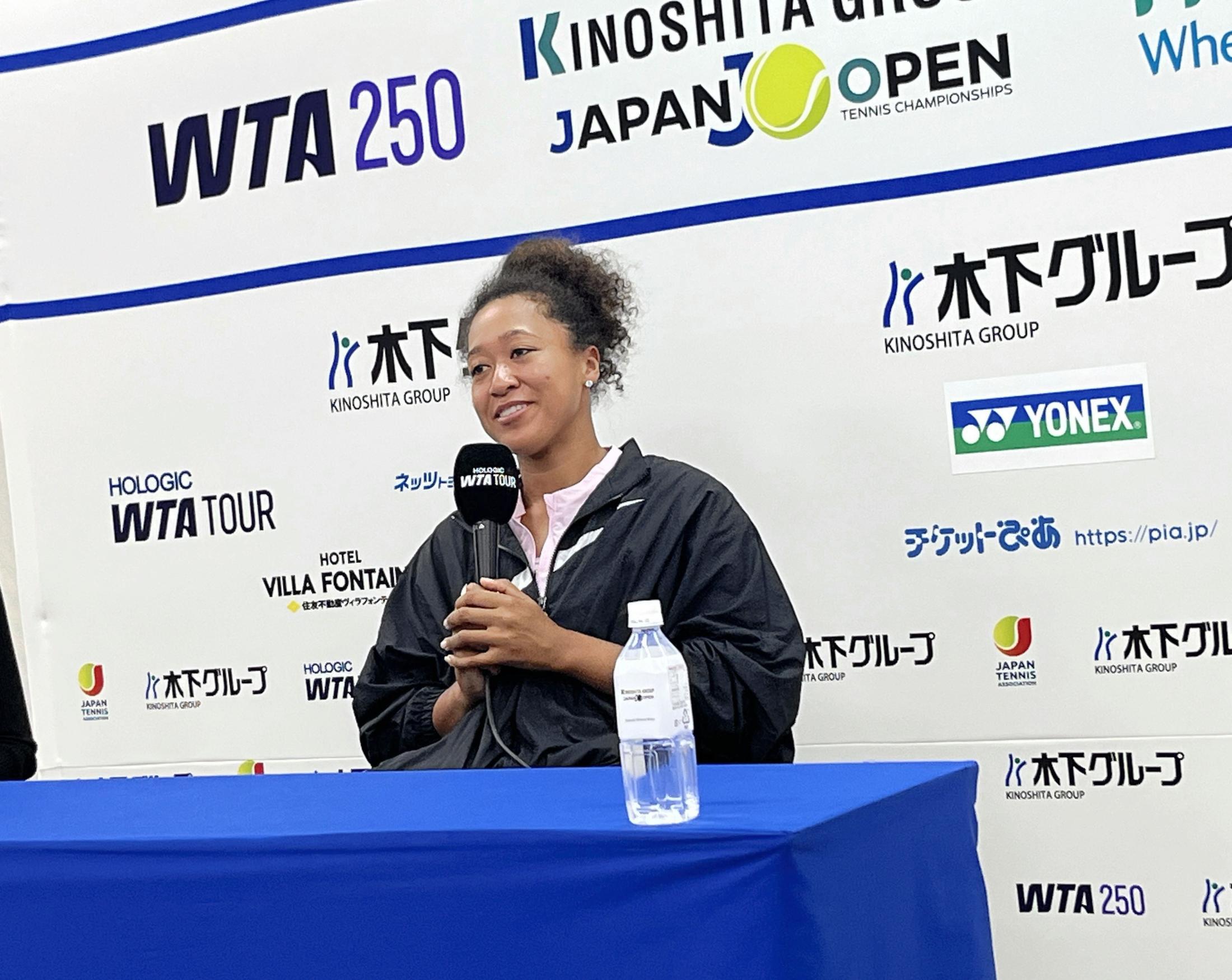 【テニス】大坂なおみ、生まれ故郷の大阪「帰ってくることができてうれしい」13日の初戦は17歳の新鋭・園部八奏との注目対決