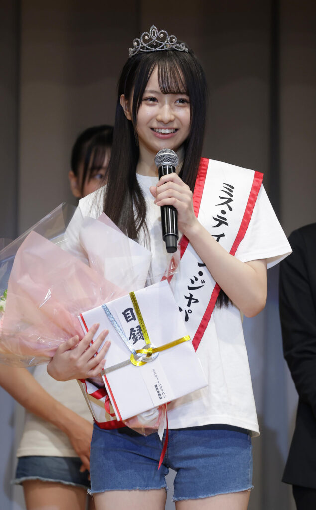 【ミスコン】「ミス・ティーン・ジャパン」グランプリにモデル志望の高校３年生・上野真子さん（17）　特技はパントマイム