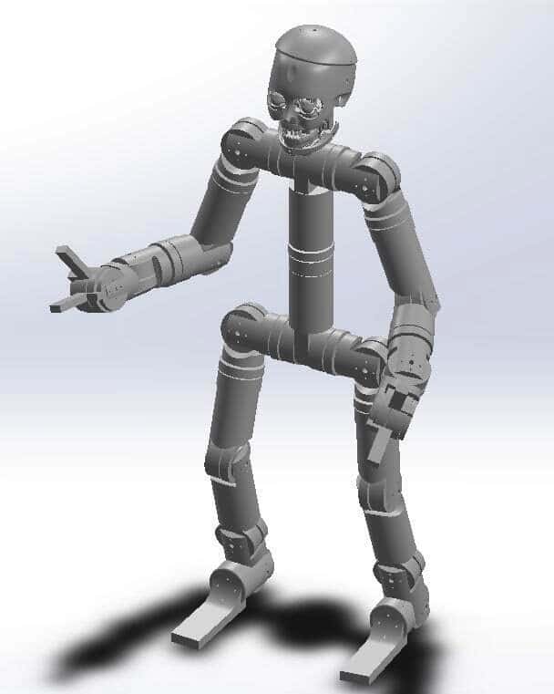 【経済】純国産の人型ロボ、来春に試作機　パワー重視と俊敏性の2モデル　村田製作所、早大など