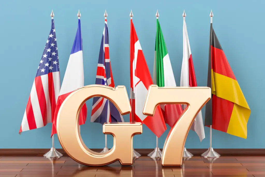 G7、対ロシア制裁の大幅強化で合意に近づく－草案文書　ロシア産原油購入拡大続ける国を標的に
