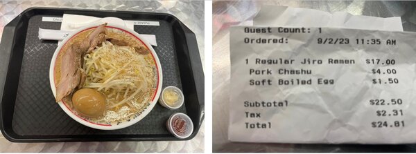 アメリカの物価限界突破。ビール1杯2500円、チーズバーガー1個2200円😭