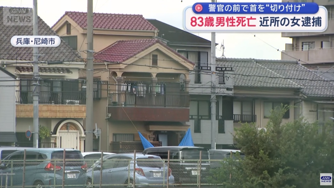 23歳主婦「倒さないといけないと思った」 包丁二刀流で83歳男性を刺し殺す