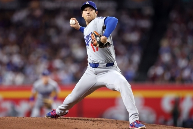 【MLB】大谷翔平、PS初先発でQS達成！　3安打9奪三振、89球の熱投に衝撃の声「マジでバケモノ」「2回以外は完璧」