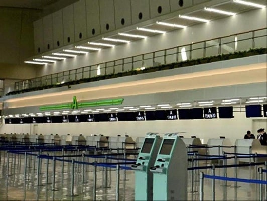 【那覇空港】電動自転車バッテリー、国際線ターミナルで激しく燃える…機内持ち込み禁止で乗客から回収したもの