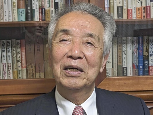 伊吹文明元衆院議長 自維連立まで進めば「過半数を回復できる」