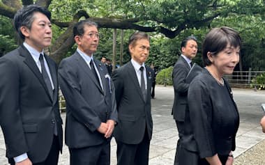 公明代表、靖国神社参拝への懸念を伝達