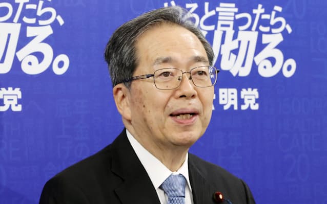 公明党・斉藤鉄夫代表、企業献金規制「自民党も含めて合意を」