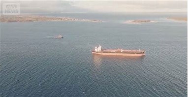 対ロシア制裁逃れ“影の船団”のタンカーをフランスで拿捕　拘束の乗組員は中国人　領空侵犯ドローンの発射台か