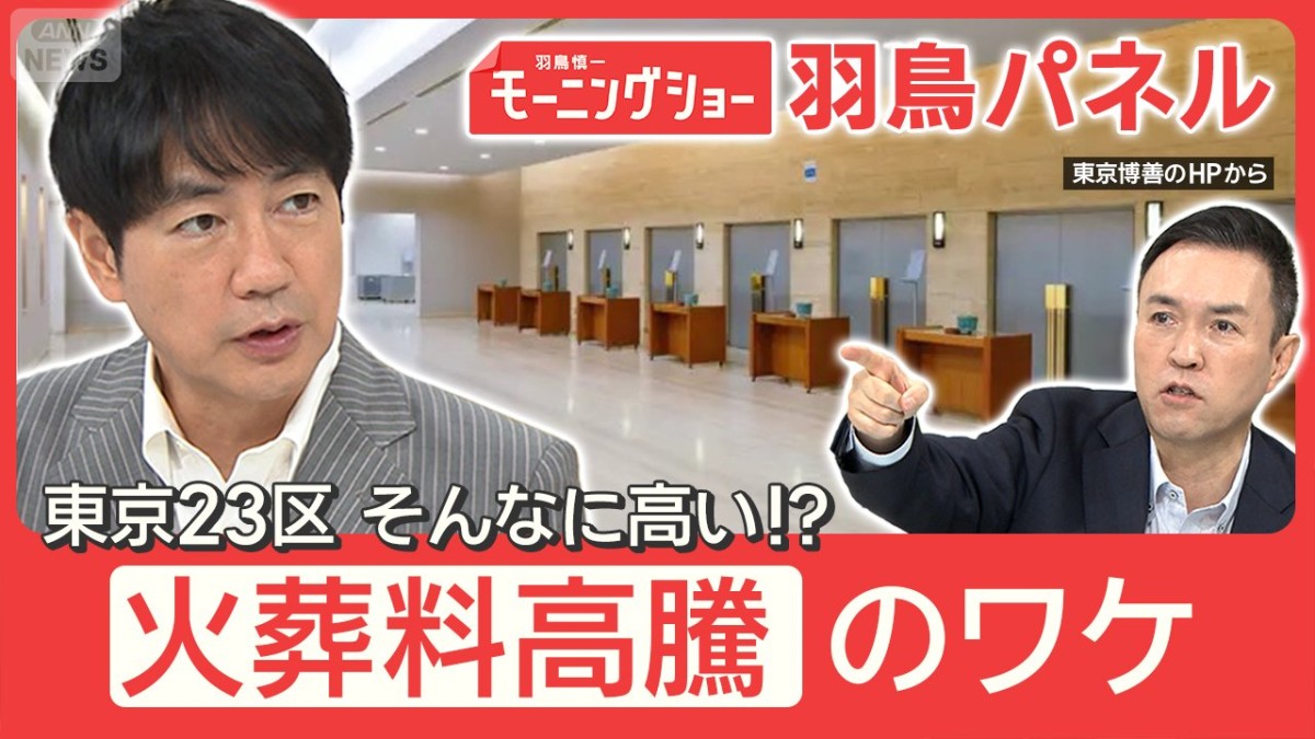 火葬料 東京23区で値上げ相次ぐ「他は無料なのに」なぜ？小池都知事は対策に言及