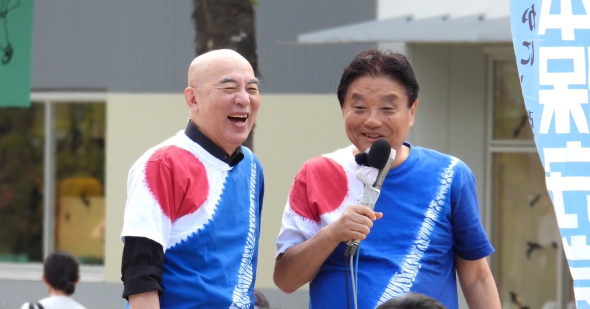 百田尚樹氏を河村たかし氏が刑事告訴した…百田氏「俺が殴ったら死ぬぞ！」紐状のものを振り回して「威圧」　(現代)