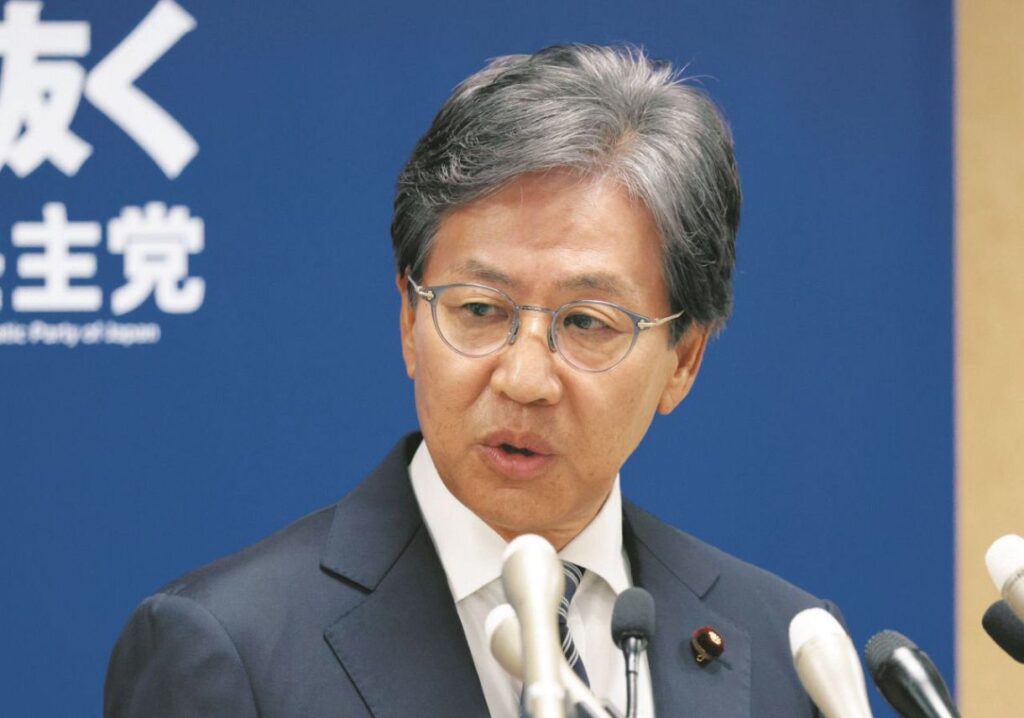 立憲・安住氏「20~30人で固まってるのが一番楽しい」と負け台詞