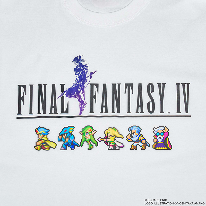 【スクエニ】「FF4」「FF5」「FF6」のタイトルロゴ＆キャラクタープリントTシャツが10月11日発売
