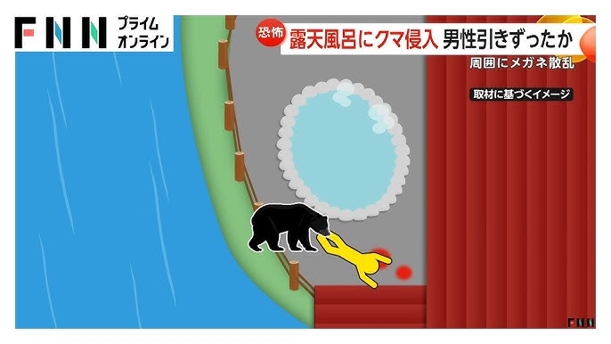 【岩手】「損傷がかなり激しい」従業員不明の温泉近くで遺体発見、そばに1.5メートルのクマ　脂肪分なく人を食べるために襲った可能性
