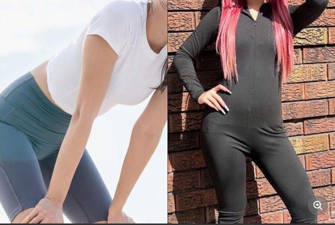 上下レギンスで大学へ・・・　「誰も持っている物なので隠そうとは思いませんね」