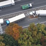 【埼玉】圏央道で玉突き事故、2人死亡　最後尾のトラック運転の容疑者を逮捕