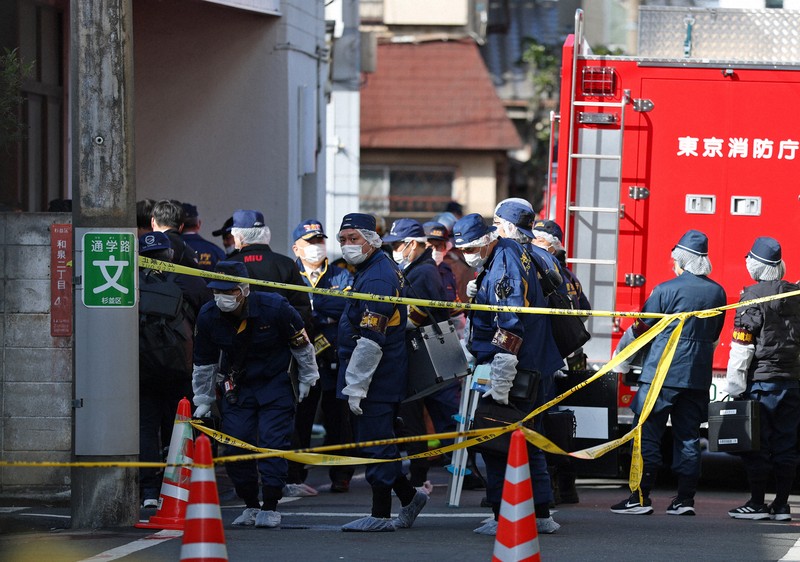 裁判所執行官ら2人刺傷事件、保証会社の男性が死亡　東京・杉並