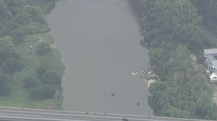 【愛知】矢作川で水中に沈んでいる男性遺体…外国人とみられ水着姿で20代くらい きのう約100メートル上流で溺れて行方不明になった男性か