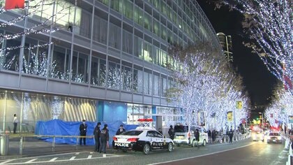 テレビ朝日本社から20～30代の関連会社社員とみられる男性が転落し死亡　六本木けやき坂通りの通行人にはけが人なし