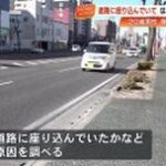 【高知市】国道の追い越し車線に座り込んでいた男性（20）大型トラックにはねられ重体