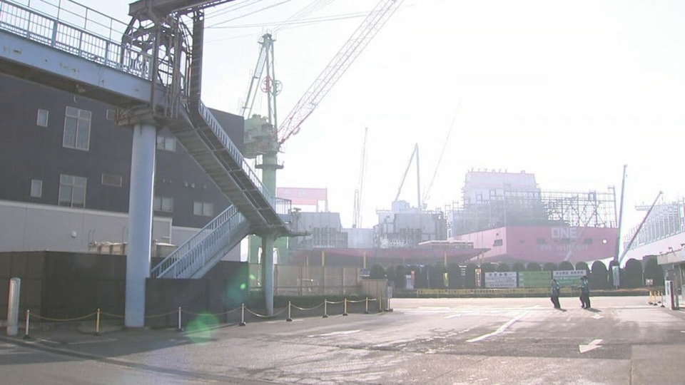 【広島】 重さ200キロのパイプが衝突か　造船工場から「左足付近がえぐれて意識がもうろうとしている」と通報　加圧検査中の男性（54）が死亡