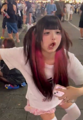 【こういう子は、ネグレクト&無教育で育ったんだろうね！！】頭悪そうで、見ていて痛ましい。更生出来るのかね？？