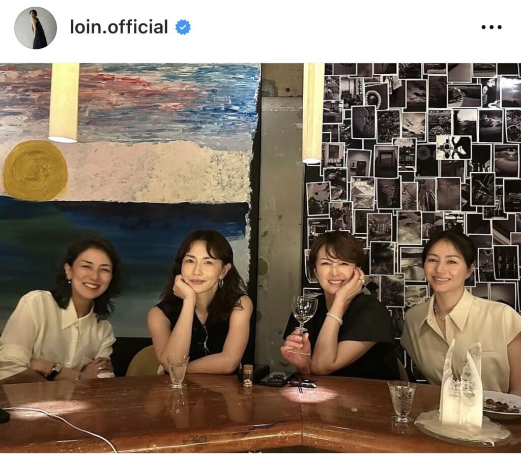 【芸能】「何この美女軍団」井川遥、美人女優４人の集結ショットを公開！「美しさの饗宴」「なんて豪華メンバー」