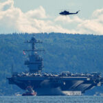 トランプ大統領、中南米に空母「ジェラルド・フォード」など派遣へ　軍事プレゼンスを拡大