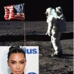 キム・カーダシアン、1969年の月面着陸を否定「フェイクだと思うわ」「重力がないのになぜアメリカ国旗が波打つの？」