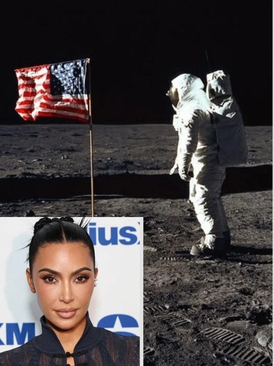 キム・カーダシアン、1969年の月面着陸を否定「フェイクだと思うわ」「重力がないのになぜアメリカ国旗が波打つの？」