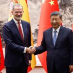 スペイン国王18年ぶり訪中　習氏と会談、経済協力強化