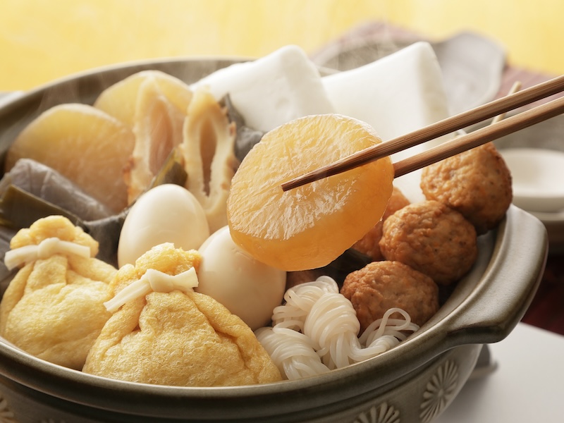 【話題】おでんの好きな具は？！　「だいこん」「たまご」「もち巾着」「ちくわぶ」「こんにゃく」「牛すじ」