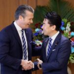 小泉氏が安保3文書改定を伝達　米国防長官と会談、防衛費増額も