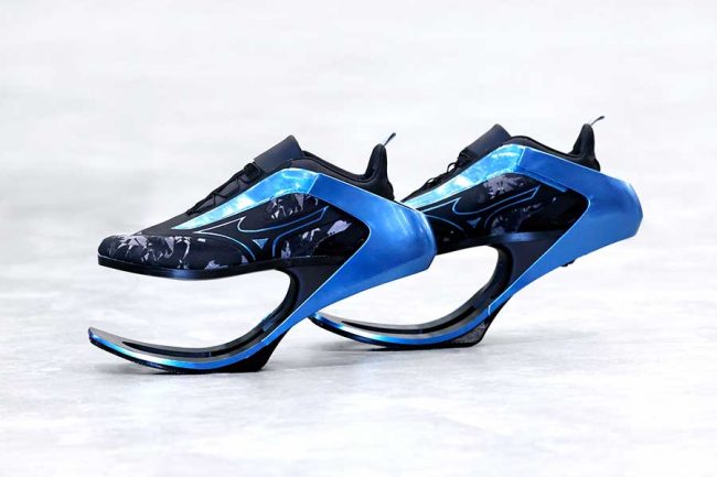 【経済】ミズノが突然発表、バネのような「仰天シューズ」が話題に「時代がDr.中松に近づいた」