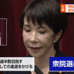 高市首相、単独過半数を取れなければ退陣と明言