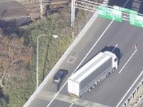 【千葉】成田市の東関東自動車道で大型トラックにひかれ女性（62）死亡　乗用車を路肩に停車後ひかれたか