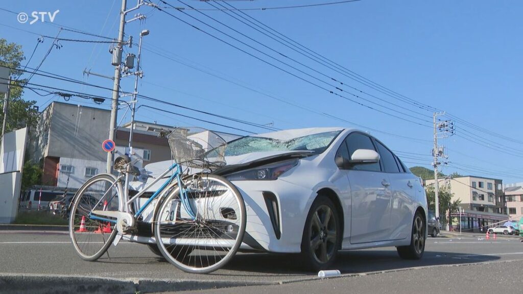 「前をよく見ていなかった」札幌で自転車はねられ女性死亡