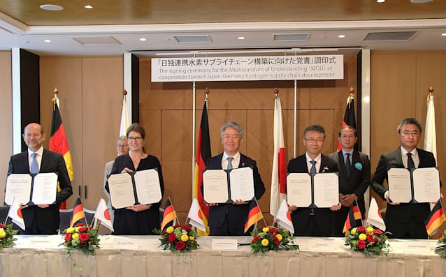 【社会】川崎重工、トヨタ、ダイムラーなど水素供給網構築で協業