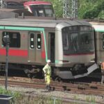 【鉄道】田園都市線 梶が谷駅構内で列車衝突、回送列車脱線 渋谷－鷺沼間 運転できず