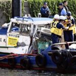 【東京】月島の運河で同じ船舶会社の船同士が正面衝突…乗組員８人搬送、５０歳代男性が死亡
