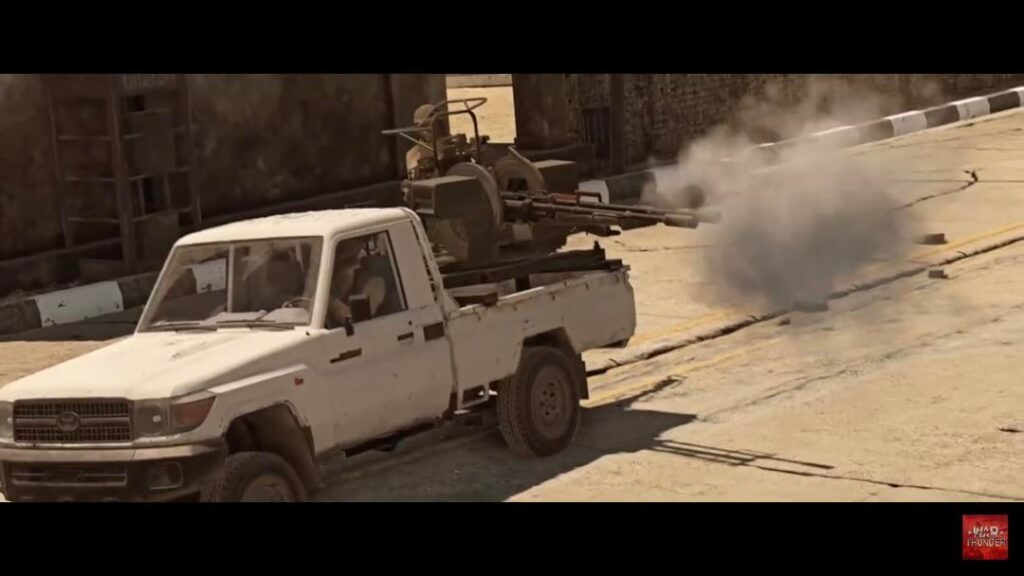 ロケットランチャーを装備したトヨタ自動車のランドクルーザーがお前らの想像以上